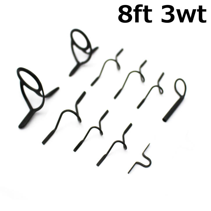 Fly rod guides Full set TITANIUM ALLOY The lightest available!